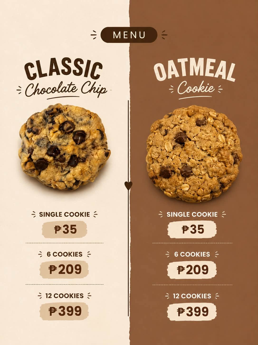 Chewy Chocolate Chip Cookies (1 Dozen)