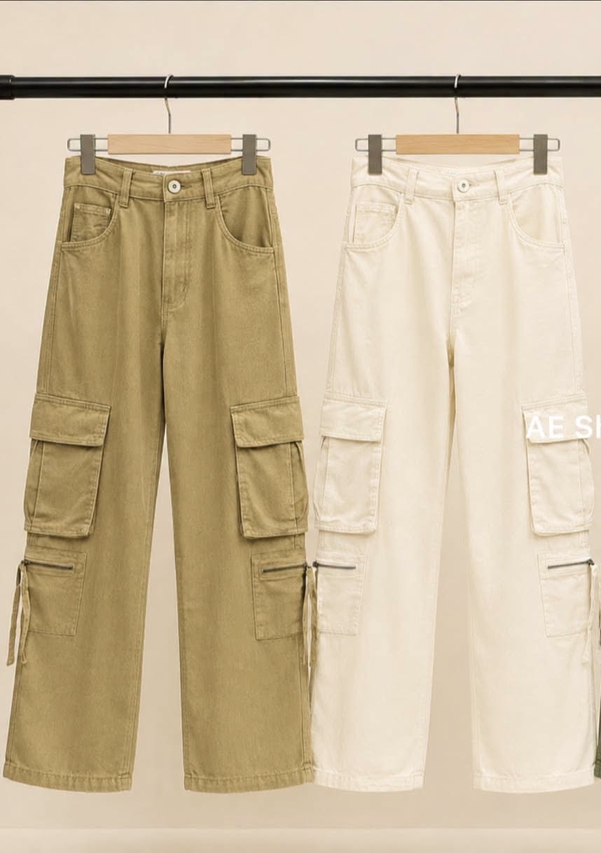 ZARA Cargo Pants view 2