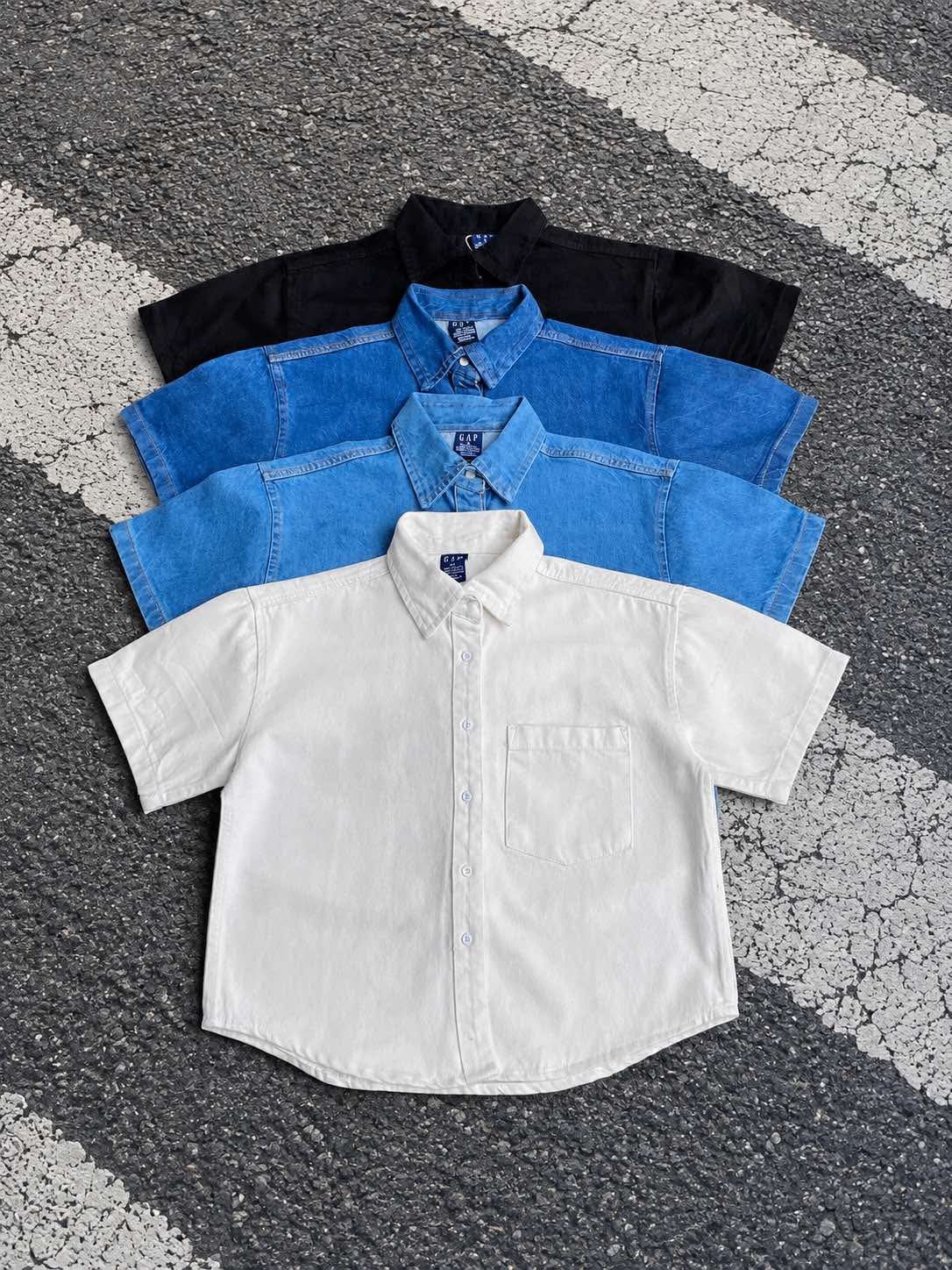 GAP OG POLO DENIM