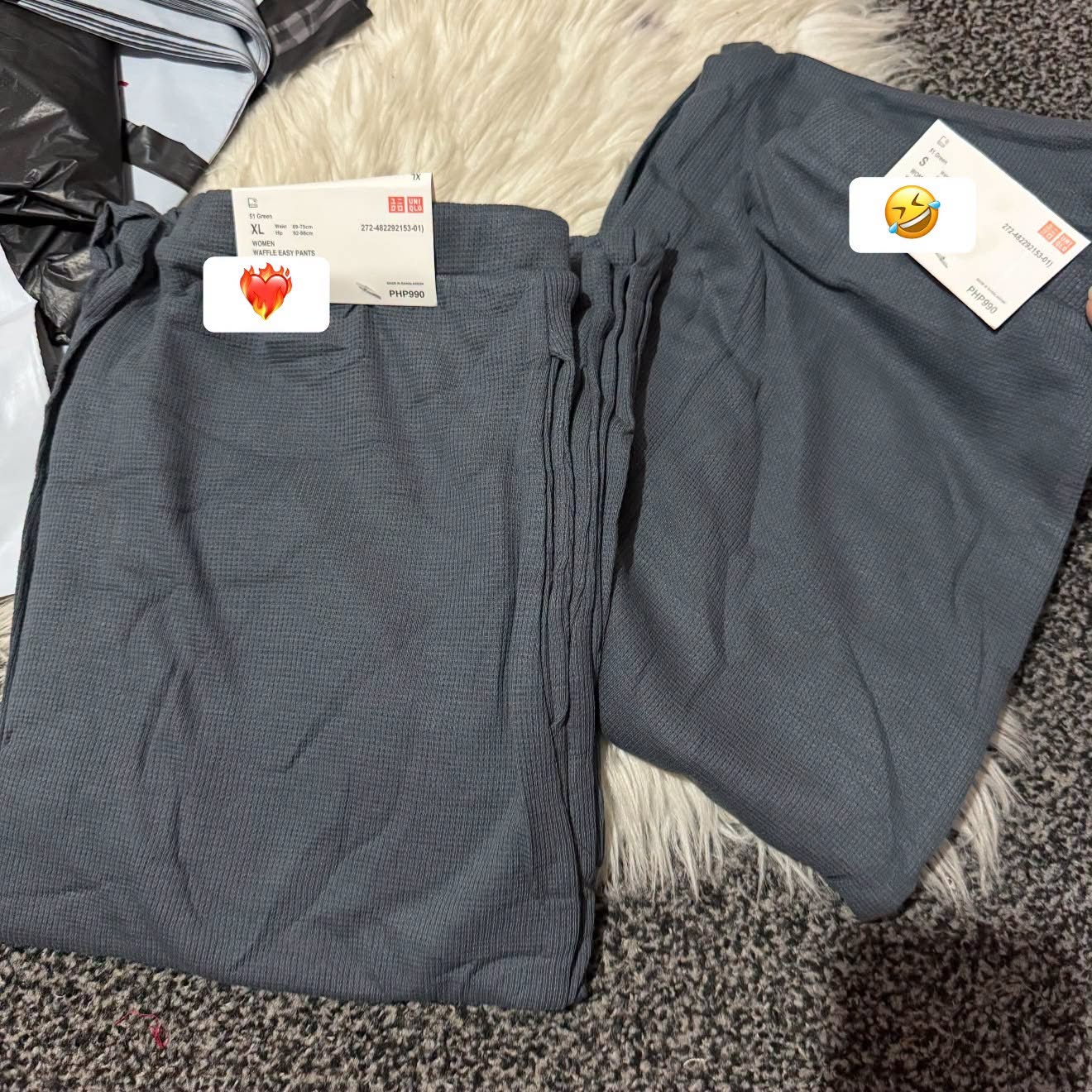 Uniqlo Waffle Lounge Pants view 2