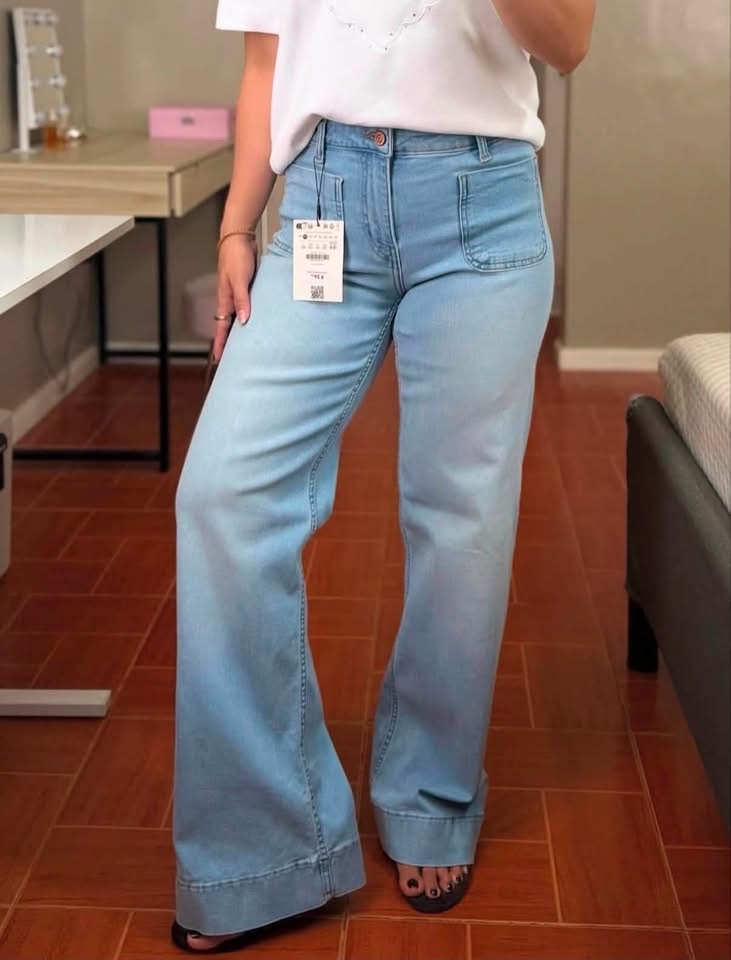 ZARA Wideleg Pants view 4